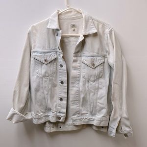 White washed Citizen of Humanity jean jacket